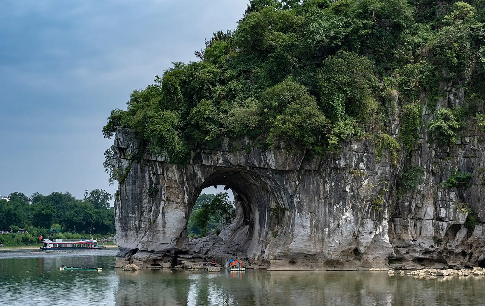 Elephant Trunk Hill beside the Li River in Guilin