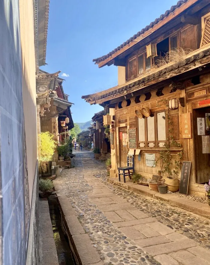 Old lanes in Shaxi on the Tea Horse Road