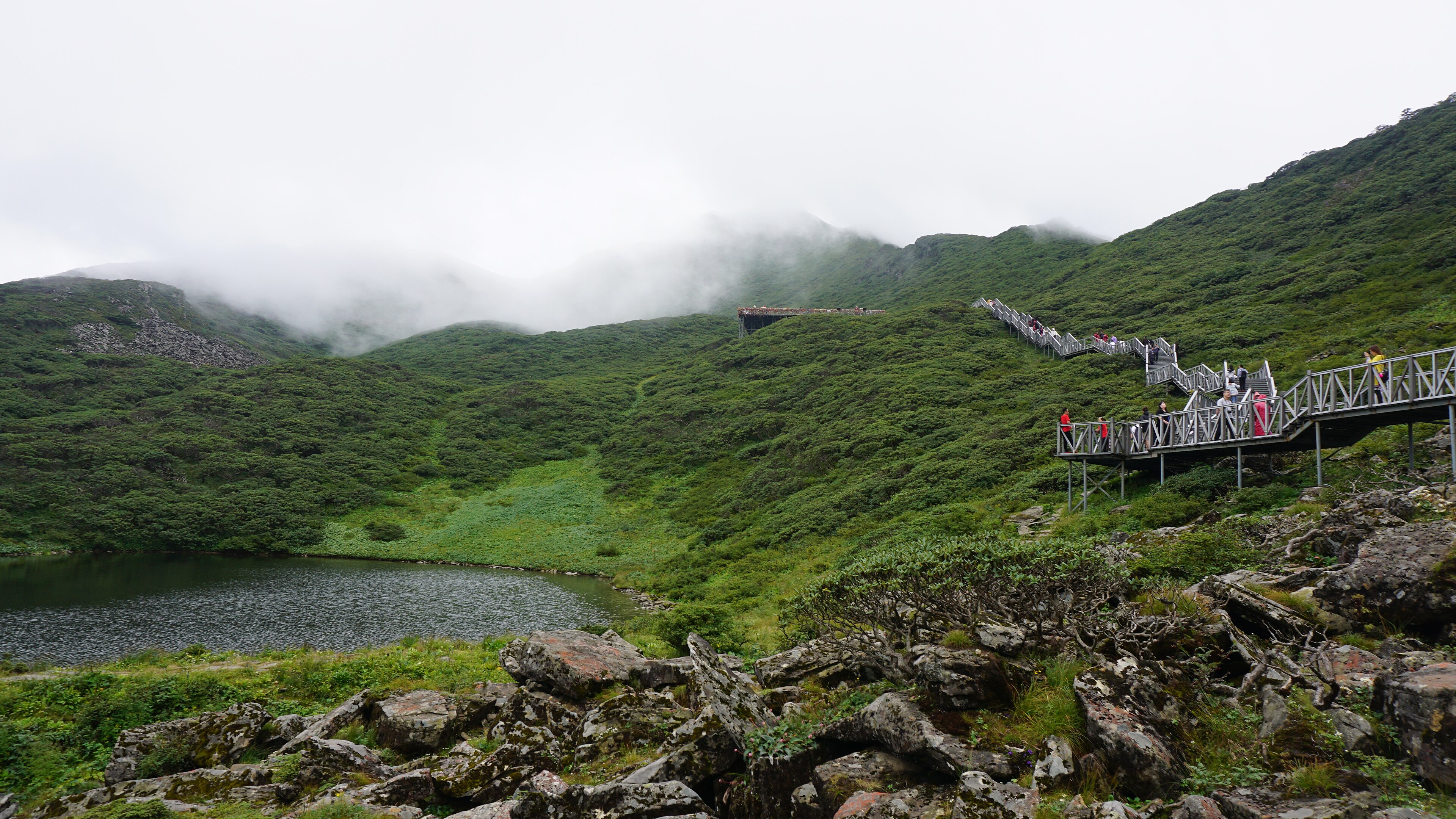 Cangshan Mountain above Dali in Yunnan